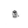 M3 hydraulic elbow fitting for Ø1.5/2.5mm hose - LESU Y-1543-B