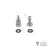 Raccord hydraulique coudé M3 pour durite Ø1,5/2,5mm - LESU Y-1543-B