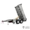 Hydraulic 2-axle dump trailer 1/14 Lesu (Model A) - Lesu LS-A0051-A