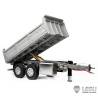 Hydraulic 2-axle dump trailer 1/14 Lesu (Model A) - Lesu LS-A0051-A