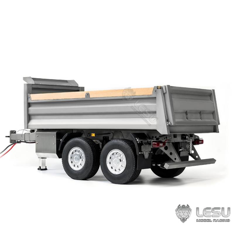 Jdmodel – Remorque En Métal 1/14 Pour Chariot Élévateur Hydraulique – RC DIY – Modèle LESU