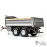 Hydraulic 2-axle dump trailer 1/14 Lesu (Model B) - Lesu LS-A0051-B