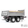 Hydraulic 2-axle dump trailer 1/14 Lesu (Model B) - Lesu LS-A0051-B