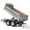 Hydraulic 2-axle dump trailer 1/14 Lesu (Model B) - Lesu LS-A0051-B