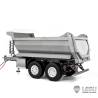Hydraulic 2-axle dump trailer 1/14 Lesu (Model D) - Lesu LS-A0051-D