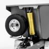 Hydraulic 2-axle dump trailer 1/14 Lesu (Model D) - Lesu LS-A0051-D