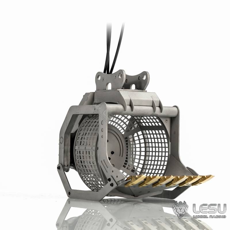 Godet crible rotatif hydraulique pour LESU PC360 / ET26L / ET30H / R945 / SK500 - LESU AT-C0018-B