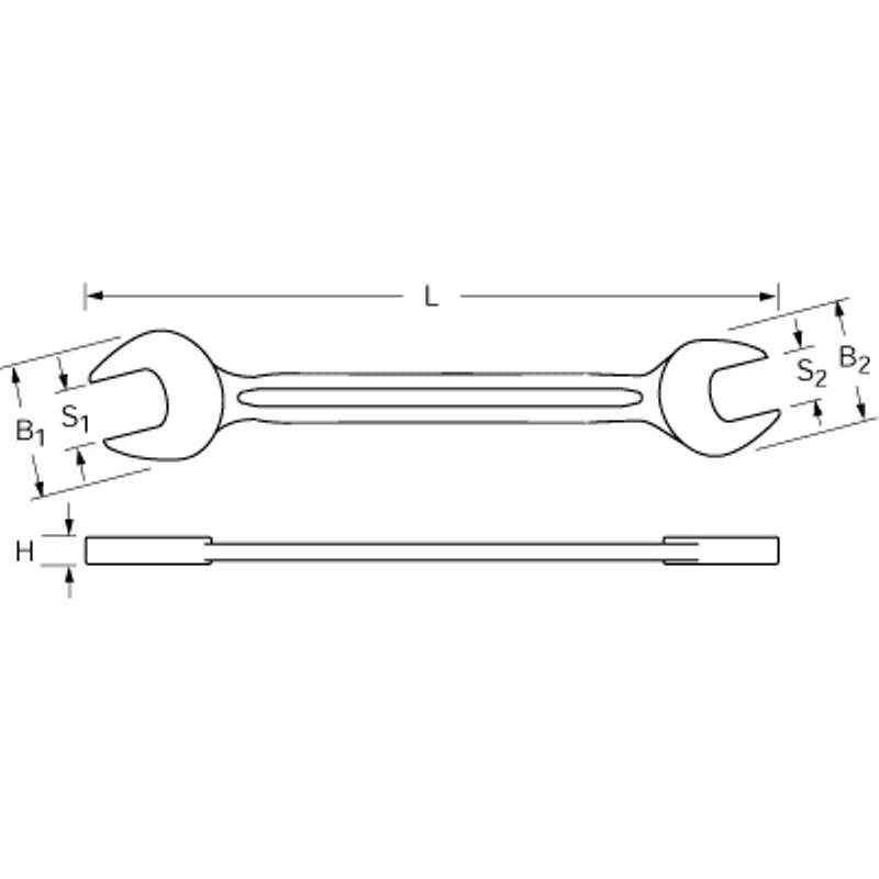 Spanner 8 x 9 mm Proxxon 23832