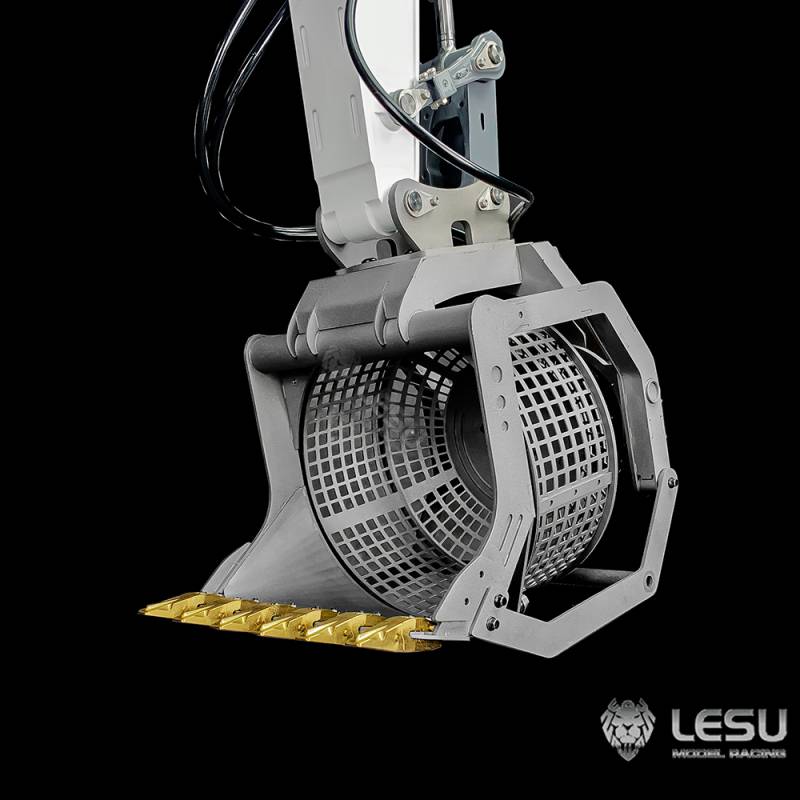 Godet crible rotatif hydraulique pour LESU PC360 / ET26L / ET30H / R945 / SK500 - LESU AT-C0018-B