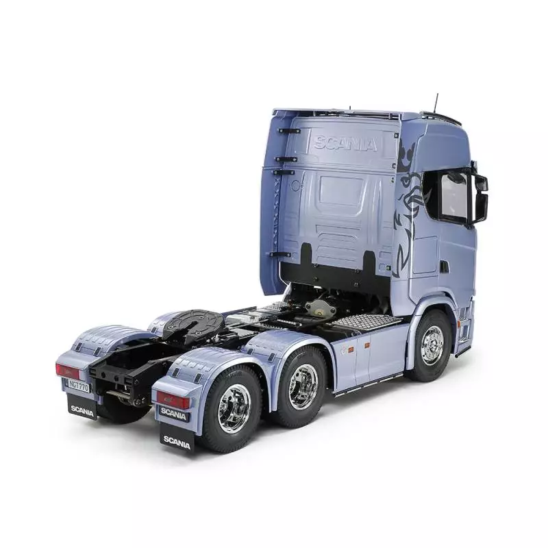 Tamiya Camion Scania 770 S V8 6x4 1/14 56368 + Truck-Set Carson