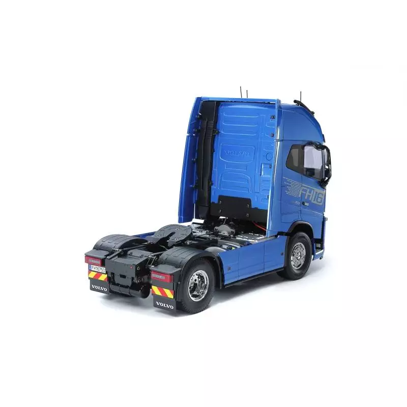 Camion Tamiya Volvo FH16 Globetrotter XL 750 4X2 1/14 56375 avec lumières et sons et radio 14 voies LCD (Pack complet)