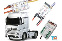 Pack Modules Servonaut S22/SM3/LA10 pour Actros Tamiya en 7.2v.