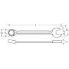 5 mm double fork and polygonal wrench