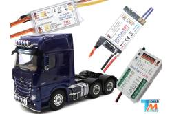 Pack Modules Servonaut S22/SM3/LA10 pour Actros Tamiya en 7.2v.