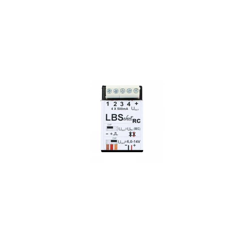 Module de feux LBSefect pour effets lumineux 4x380mA - S-Hobby 43861