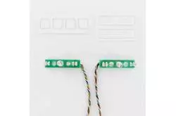 2 Platines de leds 12V pour feux arrières de Scania R Tamiya - S-Hobby 40705