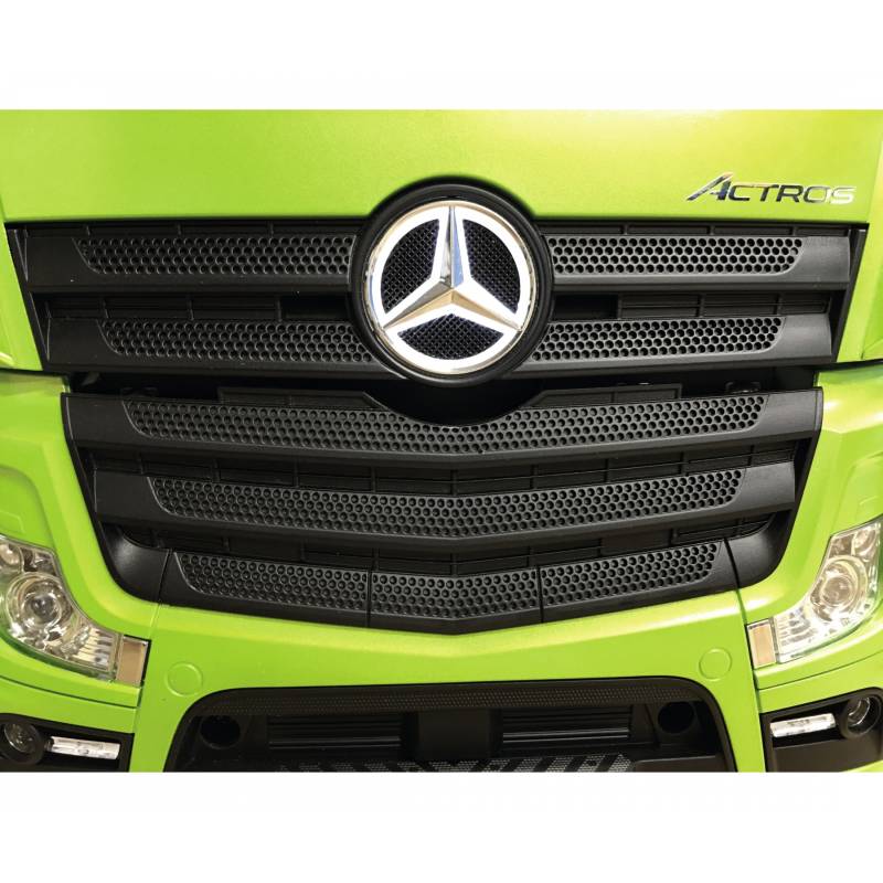 White illuminated Mercedes star logo for Actros 7.2V-12V - S-Hobby 40868