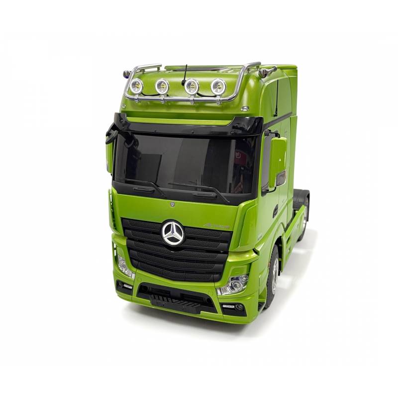 Logo étoile Mercedes éclairante blanche pour Actros 7,2V-12V - S-Hobby 40868