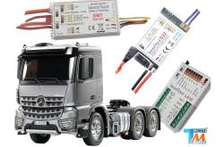 Pack Servonaut S22/SM7/LA10 for AROCS 6x4 Tamiya (7.2v).
