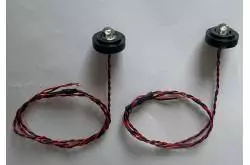 2 LEDs for SCANIA 770 S 8x4 roof flashers (7.2V and 12V)