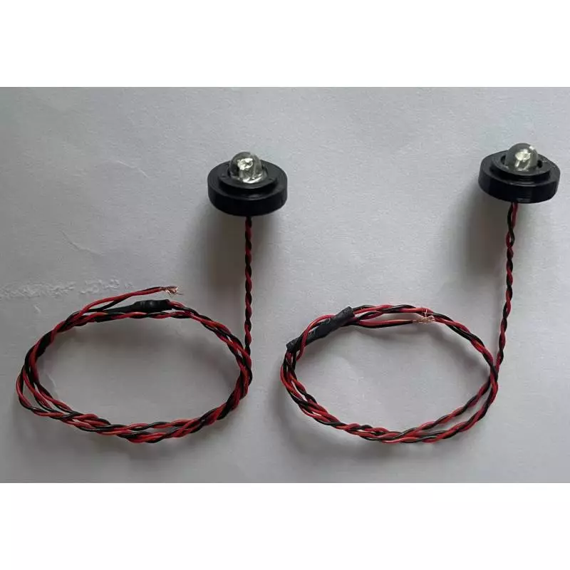 2 Leds pour feux clignotants de toit de SCANIA 770 S 8x4 (7,2V et 12V)