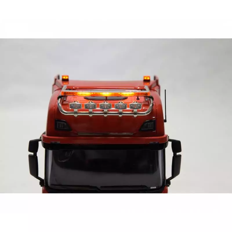 Platine de leds pour rampe de flashs du Scania 770S 8x4 Tamiya avec module LBSefect