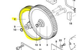 Pignon pour Raboteuse Proxxon DH40 27040-07-03