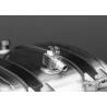 Réservoir en inox de 85mm pour camion radiocommandé 1/14 - LESU G-6139-85