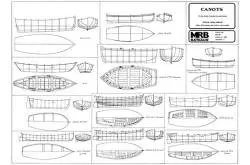 Plan MRB de divers Canots