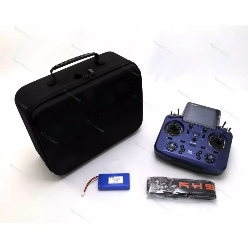Radio FrSky Tandem X18 Bleue avec accu et mallette