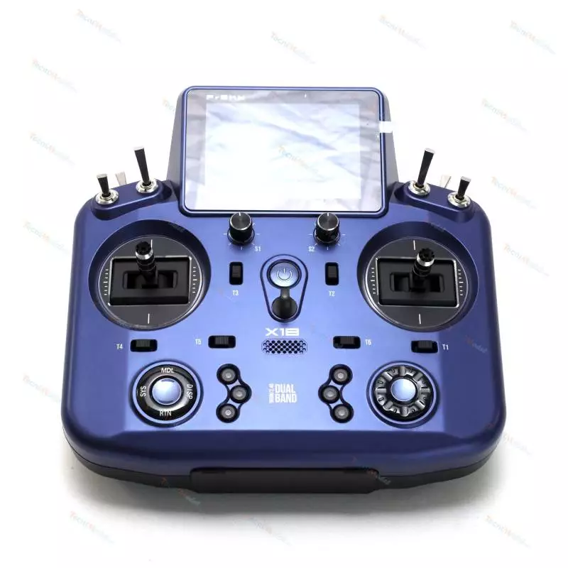 Radio FrSky Tandem X18 Bleue avec accu et mallette