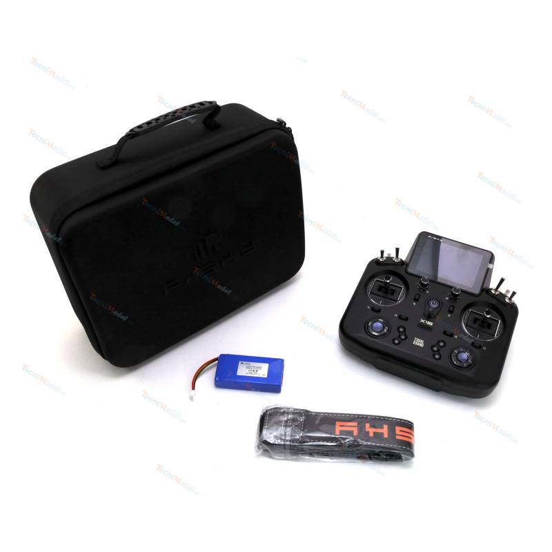 Radio FrSky Tandem X18 Noire avec accu et mallette