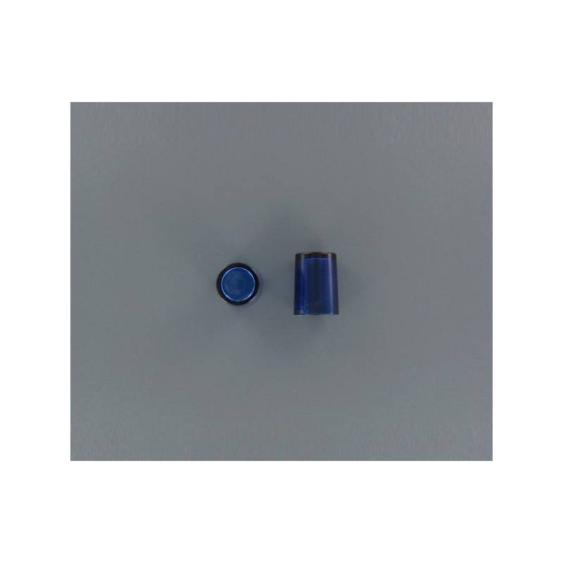 Dôme de gyrophare bleu 14.5 mm