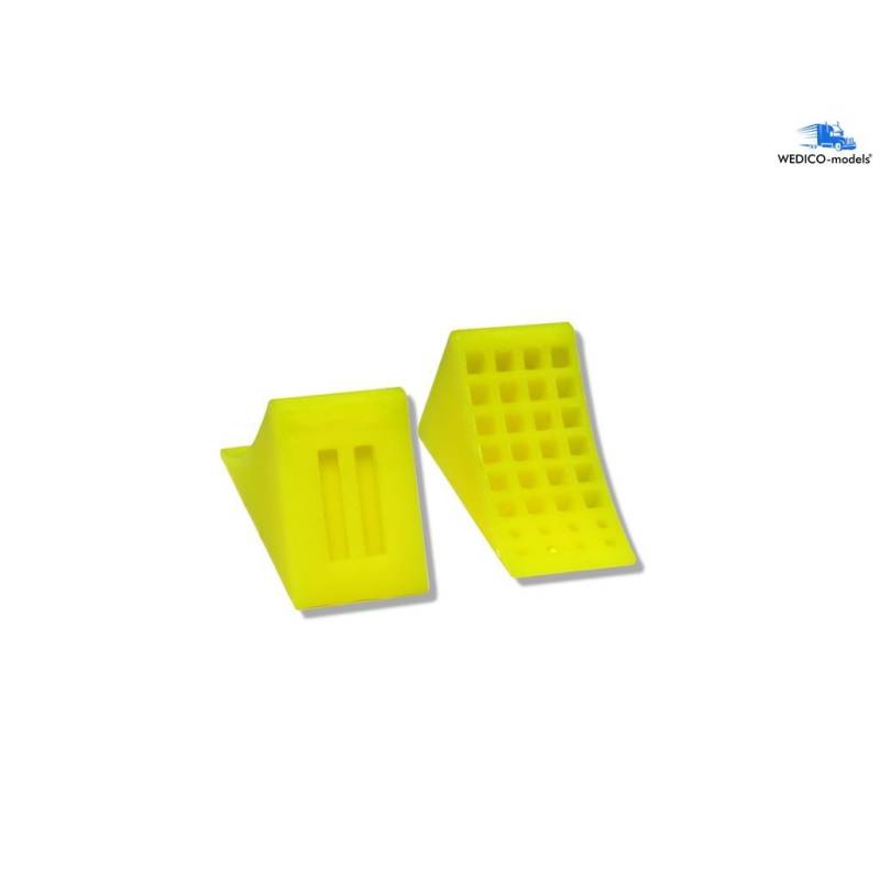 Cale de roue avec support pour camion RC 1/16 - Wedico 426