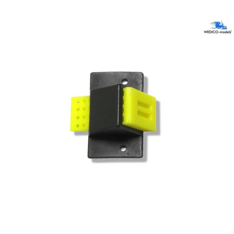 Cale de roue avec support pour camion RC 1/16 - Wedico 426