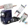 Pack Modules Servonaut S22/SM7/LA10 pour Actros 6x4 Tamiya en 7.2v