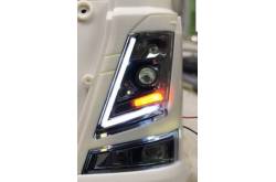 Pair of front lights for Tamiya Volvo FH16 with daytime running lights