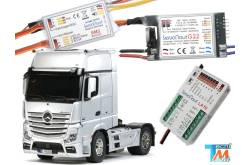 Pack Modules Servonaut G22/SM3/LA10 pour Actros 4x2 Tamiya en 7.2v