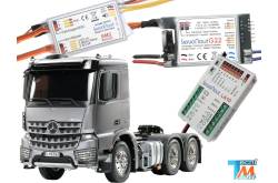 Combo Pack Servonaut Modules G22/SM3/LA10 modules for Tamiya AROCS 6x4 in 7.2v