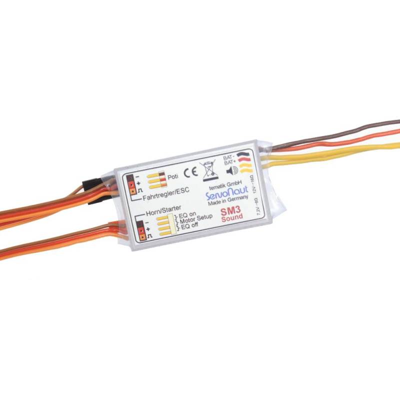 Pack Modules Servonaut G22/SM3/LA10 pour AROCS Benne 8x4 Tamiya en 7.2v