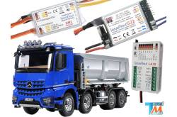 Pack Modules Servonaut G22/SM3/LA10 pour AROCS Benne 8x4 Tamiya en 7.2v