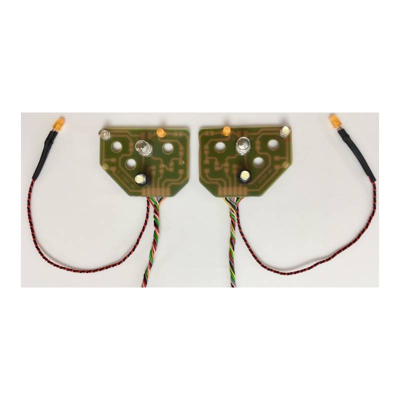 Pack Modules Servonaut G22/SM7/LA10 pour AROCS Benne 8x4 Tamiya en 7.2v.