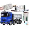 Pack Modules Servonaut G22/SM7/LA10 pour AROCS Benne 8x4 Tamiya en 7.2v.