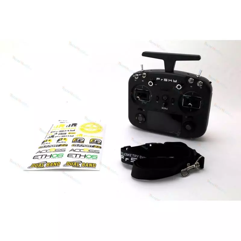 Radio Fr-Sky TWIN X14 2.4Ghz Noire avec mallette et batterie