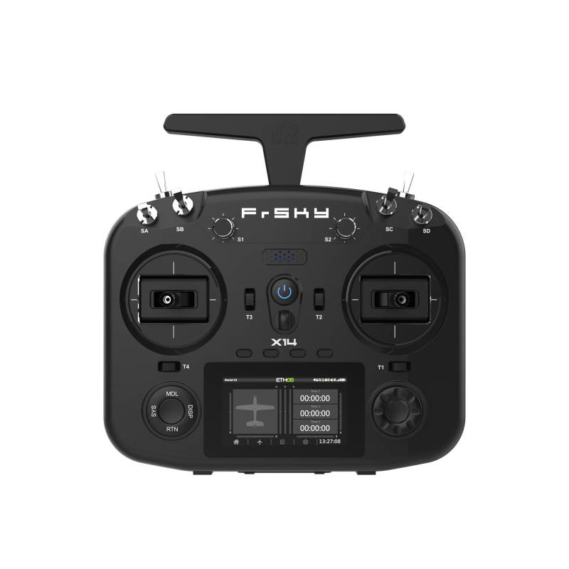 Radio Fr-Sky TWIN X14 2.4Ghz Black with case and battery
