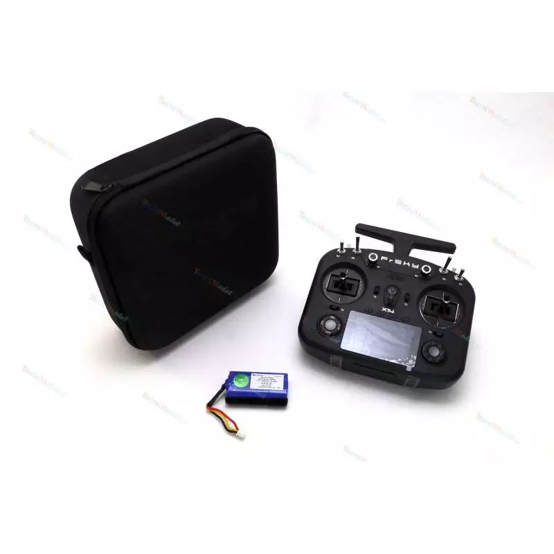 Radio Fr-Sky TWIN X14 2.4Ghz white with case and battery