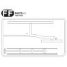 Tamiya FF Parts for Volvo FH16 750 XL 4x2 (Light bar and low-bar inserts) - TAMIYA 9007549