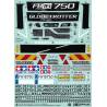Autocollants pour Volvo FH16 750 XL 4x2 Tamiya (Stickers et transferts métal) - TAMIYA 9490132