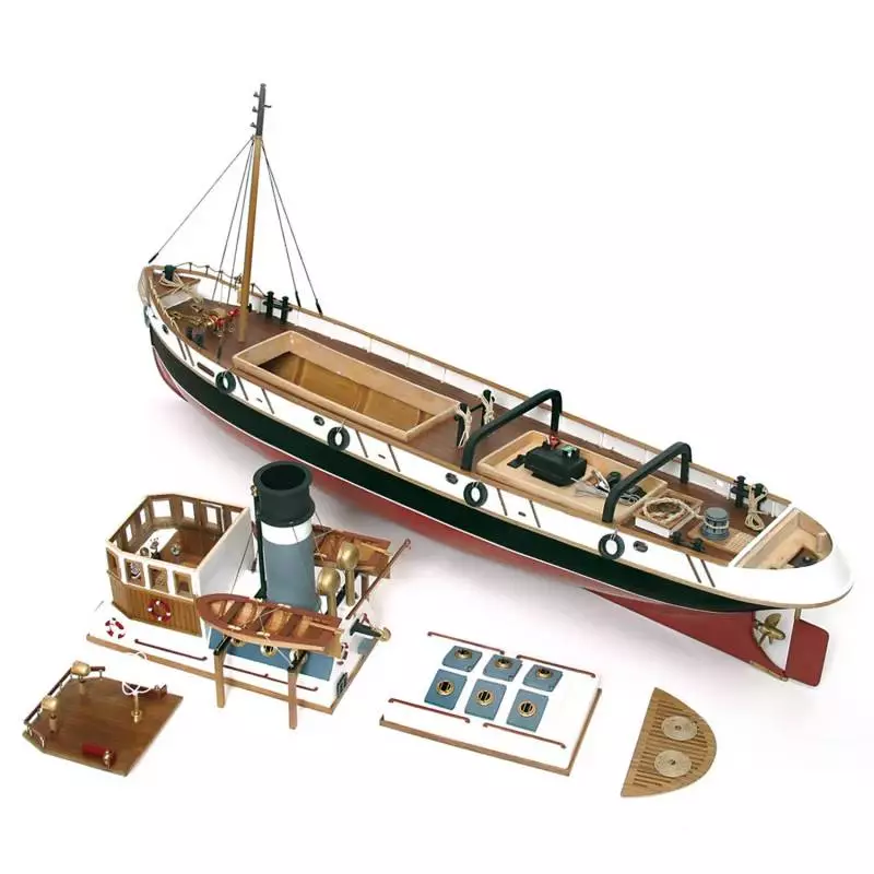 Remorqueur ULISES 1/30 kit tout bois - OCCRE 61001