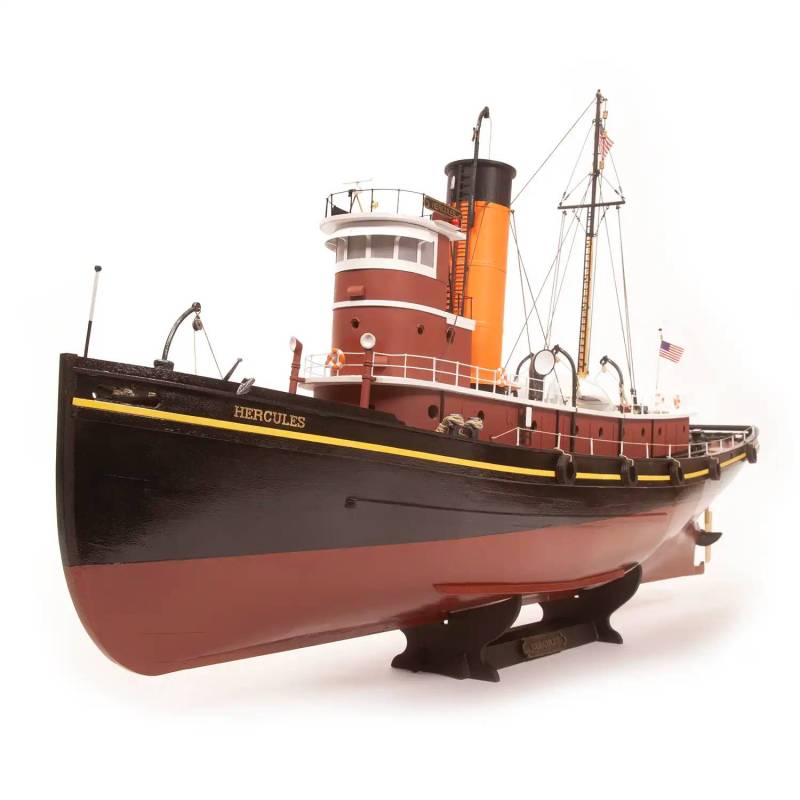 US Tugboat HERCULES 1/50 all-wood kit by OCCRE - OCCRE 61002